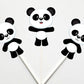 Panda Bear Goody Bags, Panda Bear Favor Bags. Panda Bear Gift Bags