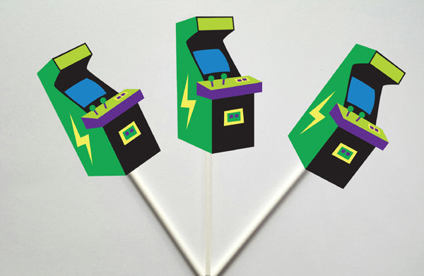 Arcade Goody Bags, Arcade Favor Bags, Arcade Party Favors, Arcade Birthday Party, Gaming Goody Bags, Gaming Favor Bags, Gaming Gift Bags