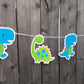 Dinosaur Garland, Dinosaur Banner, Dinosaur Photo Prop, Dinosaur Birthday, Dinosaur Party