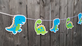 Dinosaur Garland, Dinosaur Banner, Dinosaur Photo Prop, Dinosaur Birthday, Dinosaur Party