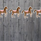 Horse Garland, Horse Banner, Cowgirl Garland, Cowgirl Banner, Cowgirl Birthday, Horse Decorations, Photo Prop