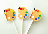Paint Party Banner, Art Party Banner, Art Party Garland, Paint Splatter Banner, Paint Splatter Garland, Paint Party Garland, Paint Palette