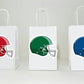Football Goody Bags, Football Favor Bags, Football Gift Bags, Football Goodie Bags, football helmet bags, football birthday