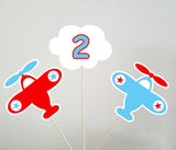Airplane Goody Bags, Airplane Favor Bags, Plane Goody Bags, Plane Favor Bags, Red Blue Stars