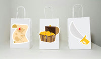 Pirate Goody Bags, Pirate Gift Bags, Pirate Party Favor Bags