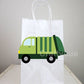Garbage Truck Goody Bags, Garbage Truck Favor Bags, Garbage Truck Birthday, Garbage Truck Party, Recycling Party Bags