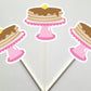 Pancake Cupcake Toppers, Pancakes and Pajamas Decorations