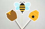 Bee Cupcake Toppers, Bumble Bee Cupcake Toppers, Mom to Bee Cupcake toppers, cake toppers