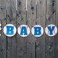 Baseball Baby Shower Cupcake Toppers