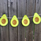 Avocado Cupcake Toppers, Avocado Birthday, Avocado Decorations, Avocado Food Picks, Avocado Baby Shower