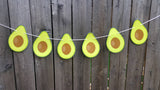 Avocado Cupcake Toppers, Avocado Birthday, Avocado Decorations, Avocado Food Picks, Avocado Baby Shower