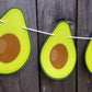 Avocado Cupcake Toppers, Avocado Birthday, Avocado Decorations, Avocado Food Picks, Avocado Baby Shower