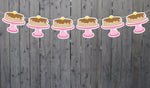 Pancake Garland, Pancake Banner, Pancakes and Pajamas, Slumber Party, Pancake Photo Prop, Pancake Decorations