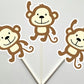 Monkey Cupcake Toppers, Monkey Baby Shower, Monkey Birthday