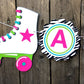 Roller Skate Goody Bags, Roller Skate Favor Bag, Roller Skate Gift Bags - Roller Skating Birthday - Roller Skate Birthday