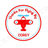 Airplane Goody Bags, Airplane Favor Bags, Plane Goody Bags, Plane Favor Bags, Red Blue Stars