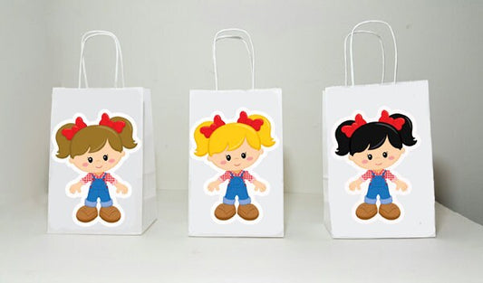 Farm Goody Bags, Farmer Goody Bags, Farm Favor Bags, Barnyard Goody Bags, Farm Animal Goody Bags, Farm Birthday Party