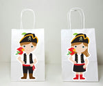Pirate Goody Bags, Pirate Gift Bags, Pirate Party Favor Bags