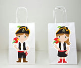 Pirate Goody Bags, Pirate Gift Bags, Pirate Party Favor Bags