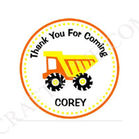 Dump Truck Goody Bags, Dump Truck Goody Bags, Construction Birthday Goody Bags, Construction Goody Bags