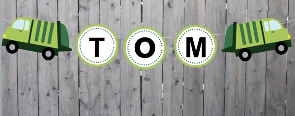 Garbage Truck Goody Bags, Garbage Truck Favor Bags, Garbage Truck Birthday, Garbage Truck Party, Recycling Party Bags