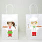 Pizza Chef Goody Bags, Chef Goody Bags, Pizza Party Bags, Pizza Favor Bags