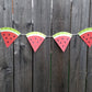 Watermelon Garland, Watermelon Banner, Watermelon Decoration, Fruit Banner,  Fruit Garland, Barbecue Party