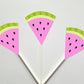 Watermelon Cupcake Toppers