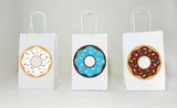 Donut Goody Bags, Donuts Party Bags, Donut Gift Bags, Donut Treat Bags, Donut Goodie Bags, Donut Birthday, Donut Party, Donut Favors