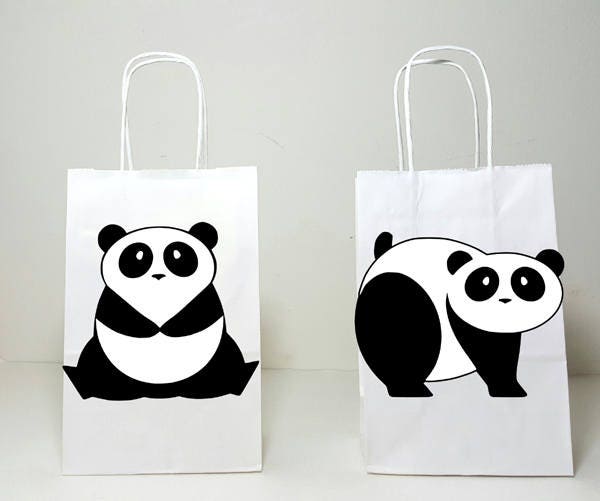 Panda Bear Cupcake Toppers