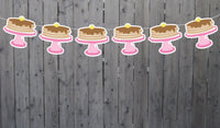 Pancake Cupcake Toppers, Pancakes and Pajamas Decorations