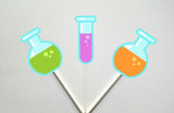 Science Banner, Science Garland, Science Decorations, Test Tube Banner Test Tube Garland, Scientist Birthday (3817124A)