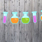 Science Cupcake Toppers, Scientist Cupcake Toppers, Test Tube Cupcake Toppers