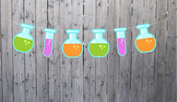 Science Cupcake Toppers, Scientist Cupcake Toppers, Test Tube Cupcake Toppers
