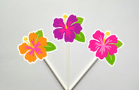 Hibiscus Garland, Luau Banner, Luau Garland, Hawaii Banner, Hawaii Garland, Wedding Banner