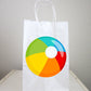 Beach Ball Goody Bags, Beach Ball Favor Bags, Beach Ball Party Bags, Beach Ball Centerpiece Bags, Beach Birthday, Beach Wedding