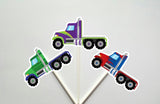 Semi Truck Garland, Semi Truck Banner, Semi Truck Party Banner, Semi Truck Party Decorations, Semi Truck Party Sign