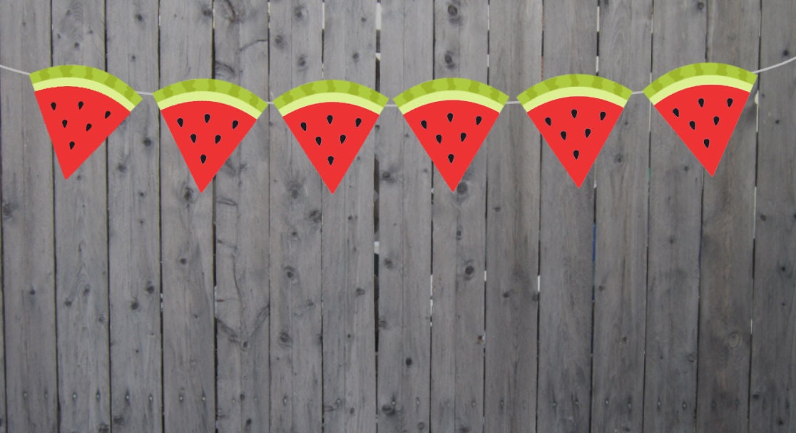 Watermelon Goody Bags, Watermelon Favor Bags, Watermelon Gift Bags