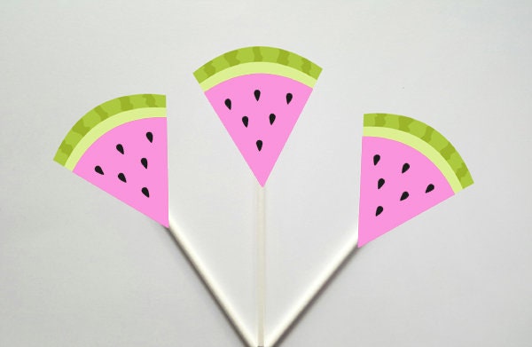 Watermelon Goody Bags, Watermelon Favor Bags, Watermelon Gift Bags