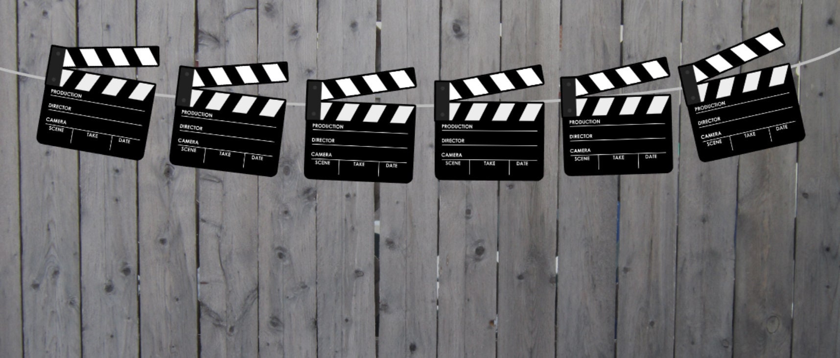 Movie Party Garland, Movie Party Banner, Popcorn Banner, Popcorn Garland, Photo Prop