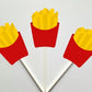 French Fries Garland, French Fries Banner, Fast Food Banner, Fast Food Garland, Photo Prop