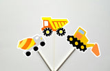 Construction Party Cupcake Toppers, Construction Party, Construction Birthday