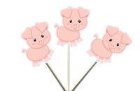 Pig Goody Bags, Pig Favor Bags, Pig Gift Bags, Pig Goody Bags, Pig Party Bags, Farm Animal Goody Bags - Farm Birthday Party