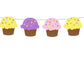 Cupcake Garland, Cupcake Banner, Cupcake Party Decorations, Cupcake Birthday, Cupcake Backdrop, Cupcake Photo Prop
