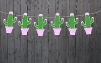 Cactus Cupcake Toppers, Western Cupcake Toppers, Fiesta Cupcake Toppers, Cinco De Mayo