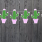 CACTUS GARLAND, Cactus Banner, Cactus Decorations, Cactus Birthday, Cactus Baby Shower, Cactus Photo Prop, Cactus Backdrop, Fiesta Birthday