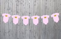 Princess Baby Shower Banner, Princess Baby Shower Garland