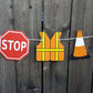 Construction Cupcake Toppers, Construction Party Cupcake Toppers, Construction Birthday, Construction Cone, Construction Vest, Stop Sign