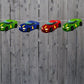 Race Car Garland, Race Car Banner, Race Car Birthday, Race Car Party, Race Car Decoration, Racing Car Banner, Racing Car Garland, Racing Car