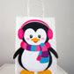 PENGUIN GIRL Garland, Penguin Garland, Penguin Banner, Penguin Party Supplies, Penguin Decorations, Penguin Party, Photo Prop, Backdrop